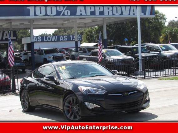 HYUNDAI GENESIS COUPE 2015 KMHHU6KJ6FU127560 image
